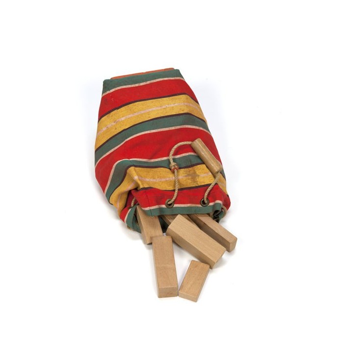 Toy bag with cubesby ADO designed by Ko Verzuu - Retro