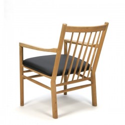 Danish easy chair in beech wood