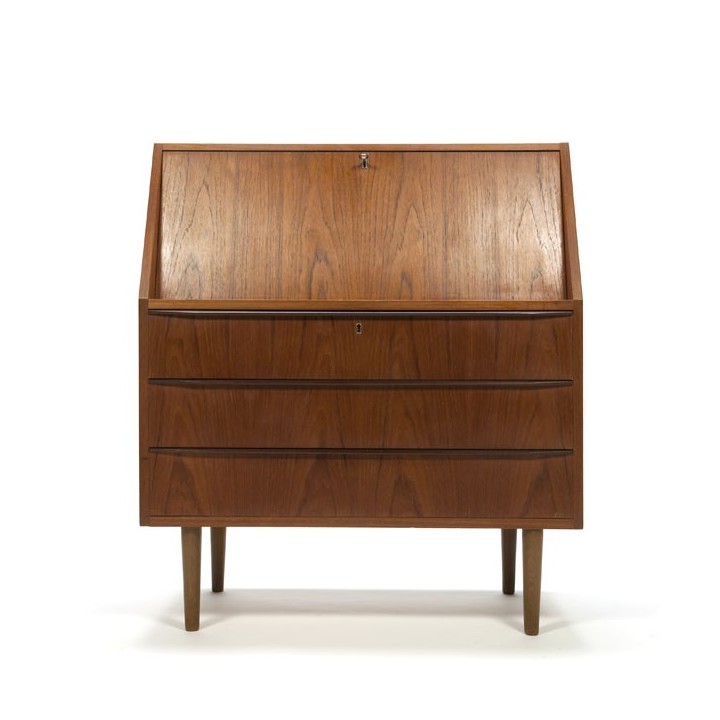 Teak secretaire from Denmark - Retro Studio