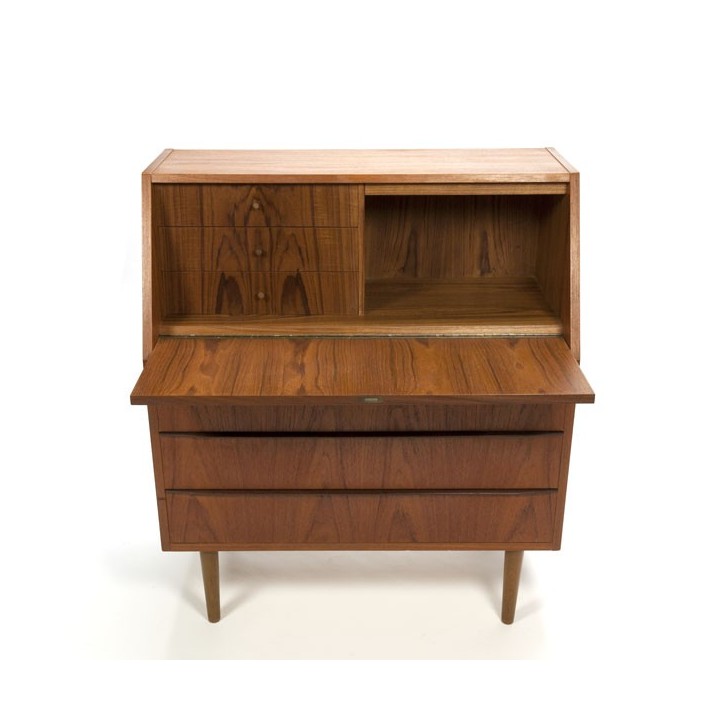 Teak secretaire from Denmark - Retro Studio