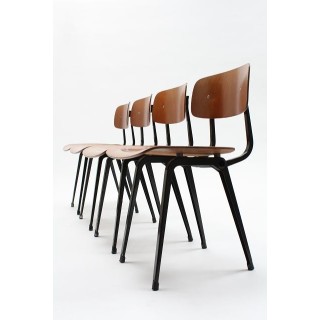 Friso Kramer Revolt chair set of 4 - Retro Studio
