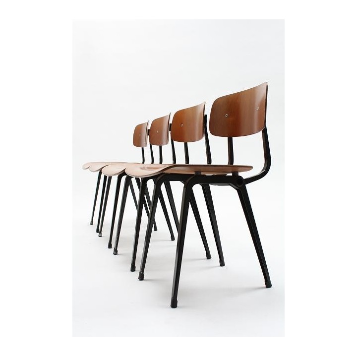 Friso Kramer Revolt chair set of 4 - Retro Studio