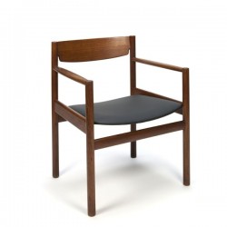 Danish design easy chair in teak
