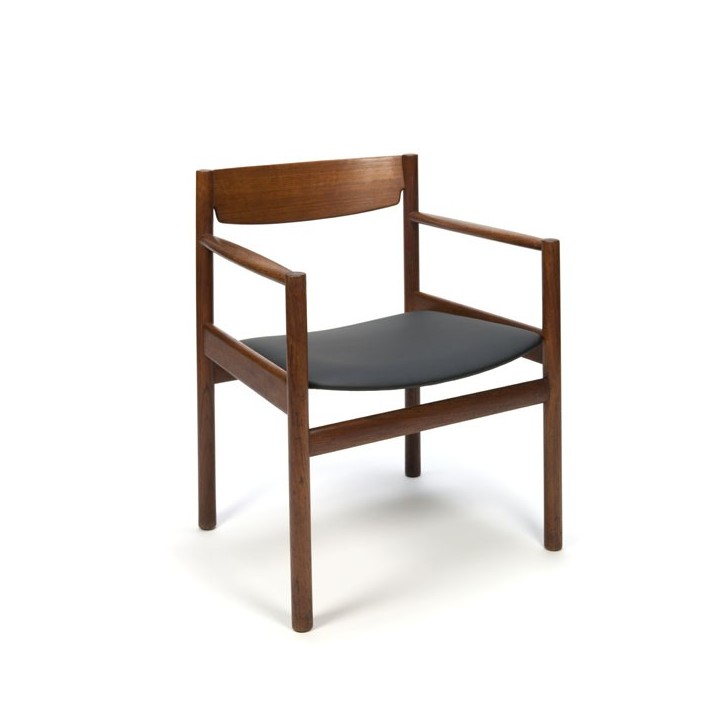 Deense design zitstoel van teak - Retro Studio