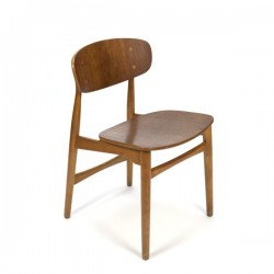 Danish design chair in oak and teak