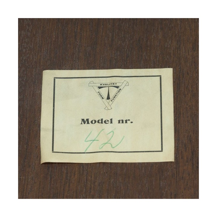 Set palissanderhouten nest tafeltjes - Retro Studio