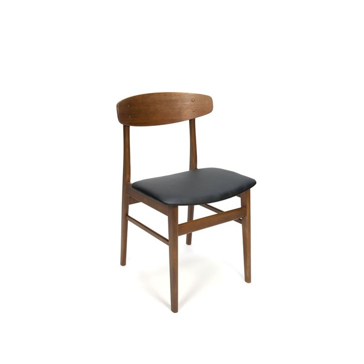 Set van 4 Deense eettafel stoelen SAX - Retro Studio