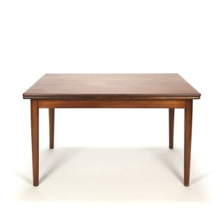 Teakhouten eettafel Deens design jaren 60 - Retro Studio