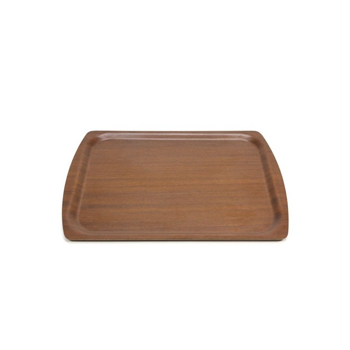 Teakhouten dienblad rechthoek model