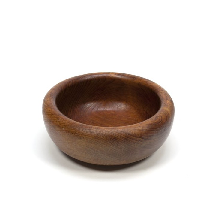 Bowl of teak with thick edge - Retro Studio