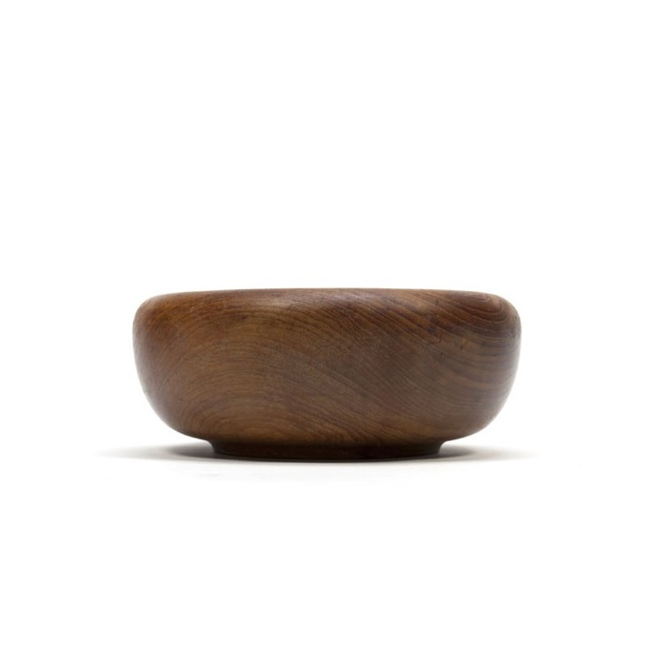 Bowl of teak with thick edge - Retro Studio
