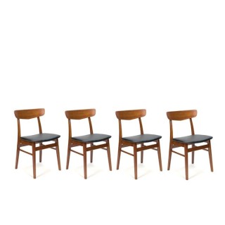 Set van 4 Farstrup stoelen - Retro Studio