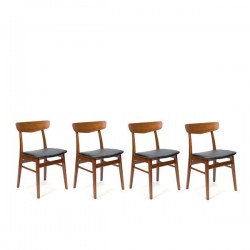 Set van 4 Farstrup stoelen