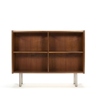 Danish teak bookcase low model - Retro Studio