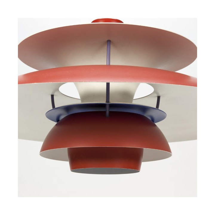 PH 5 design of Poul Henningsen red - Retro Studio