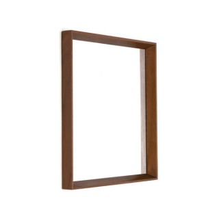 Danish teak mirror square model - Retro Studio