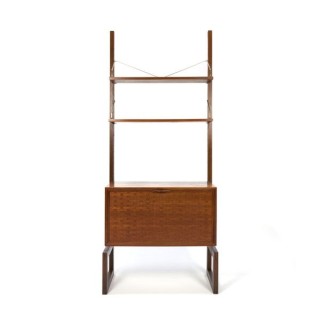 Poul Cadovius shelving system teak - Retro Studio