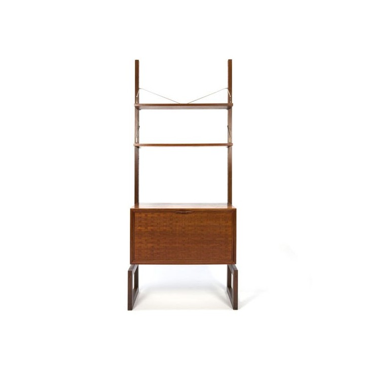 Poul Cadovius shelving system teak - Retro Studio