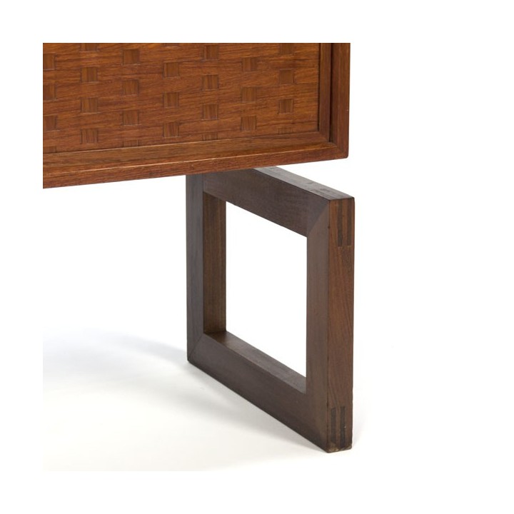 Poul Cadovius wandsysteem teak - Retro Studio
