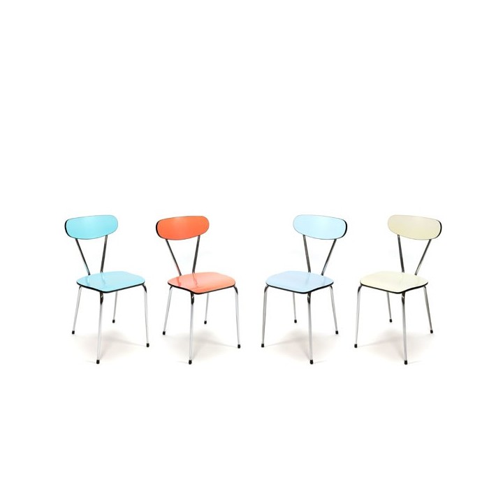Formica set chairs 1950s - Retro Studio