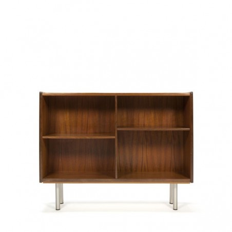 Danish bookcase in teak low model