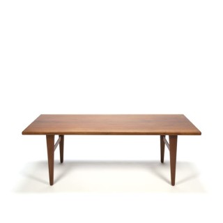 Deense teakhouten salontafel - Retro Studio