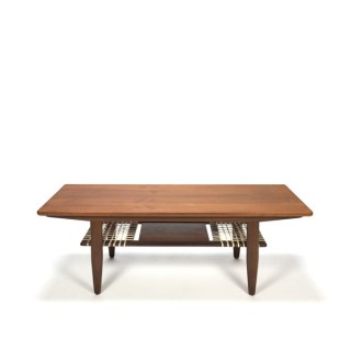 Deense design salontafel in teak - Retro Studio