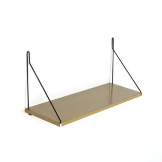 Metalen boekenplank groen - Retro Studio