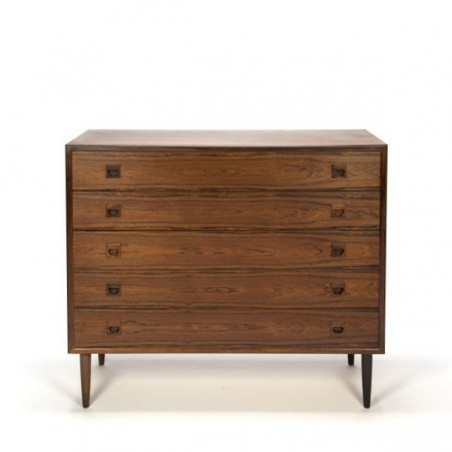 Luxury Danish design chest of drawers in rosewood