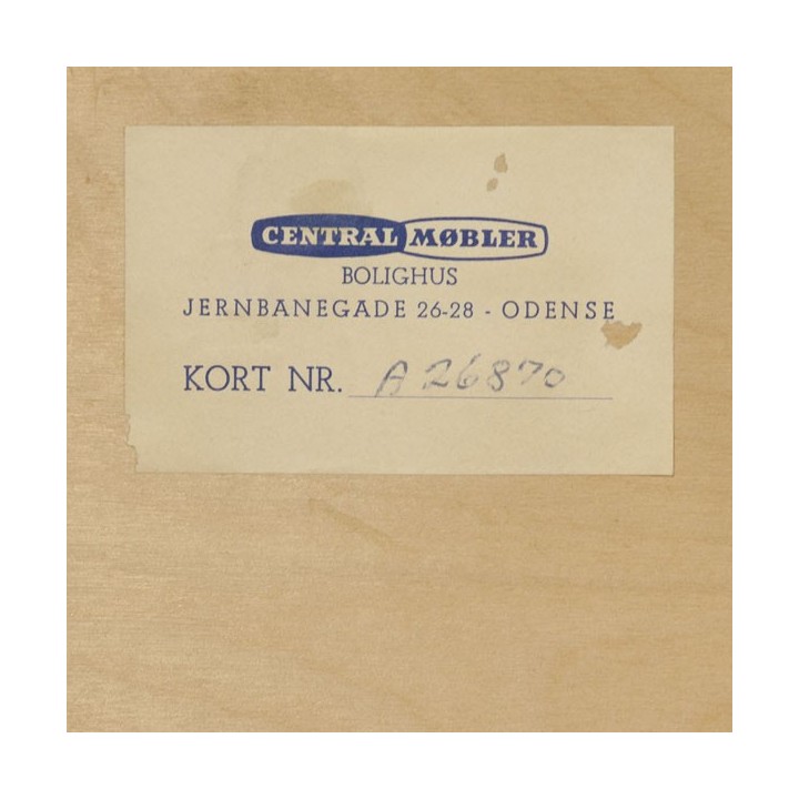 Luxury Danish design chest of drawers in rosewood - Retro