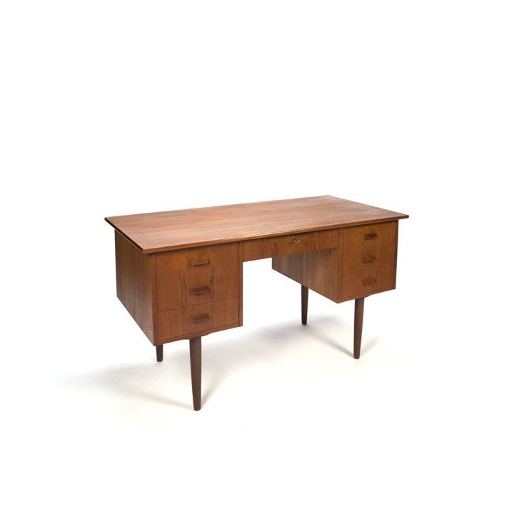 Danish design desk in teak vintage - Retro Studio