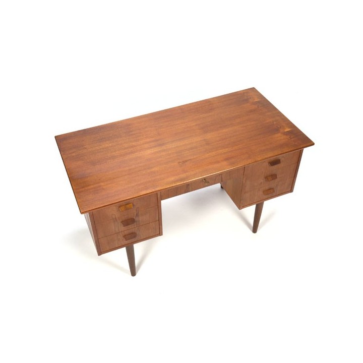 Danish design desk in teak vintage - Retro Studio