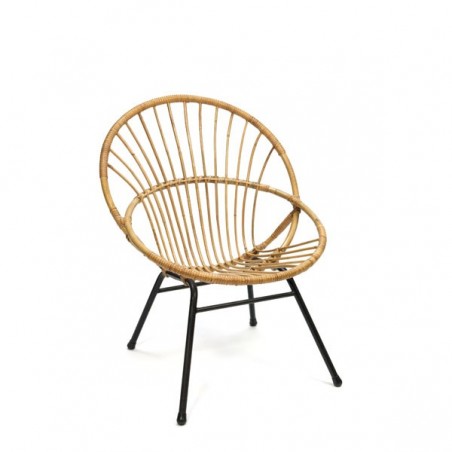 Wicker chair from the sixties