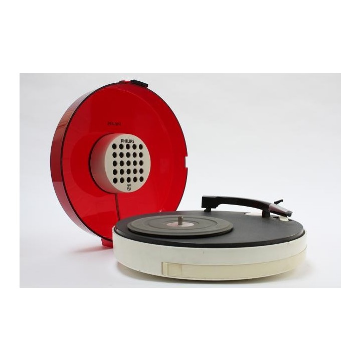 Vintage Philips pick-up rood