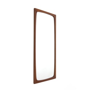 Large luxury mirror in teak - Retro Studio