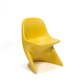 Cassation chair for children yellow - Retro Studio