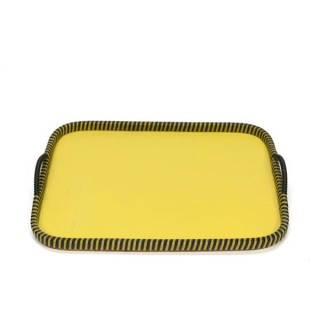 Geel dienblad 1950s - Retro Studio