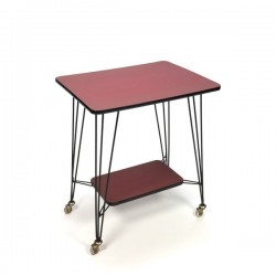 Side table/ trolley from the fifties with...