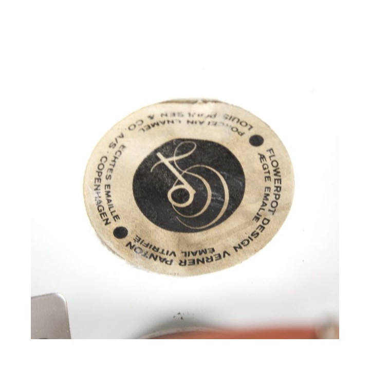 Oranje Flower pot hanglamp design Verner Panton - Retro