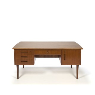 Deens/ scandinavisch bureau in teakhout - Retro Studio