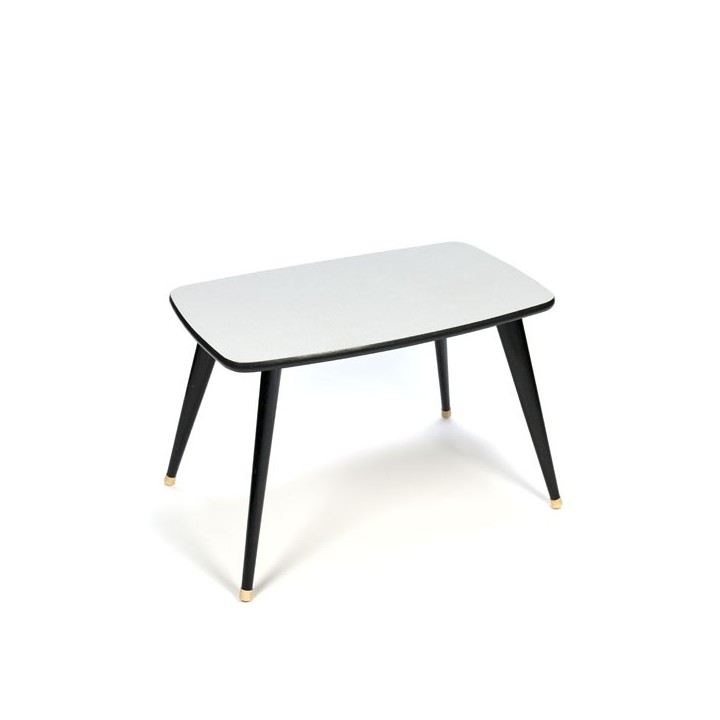 Kleine salontafel met formica blad - Retro Studio