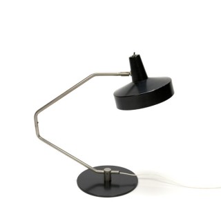 Zwarte bureaulamp uit de 1960s - Retro Studio