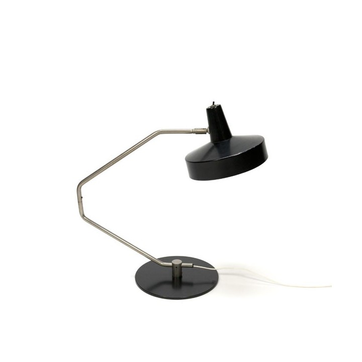 Black table-/ desk lamp from the 1960s - Retro Studio
