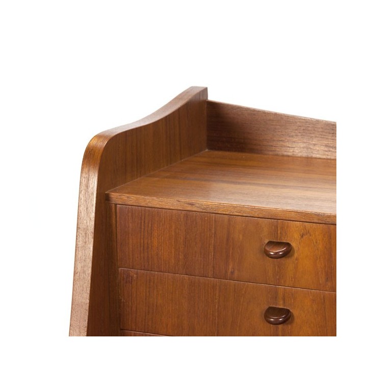 Teak secretaire with several drawers - Retro Studio