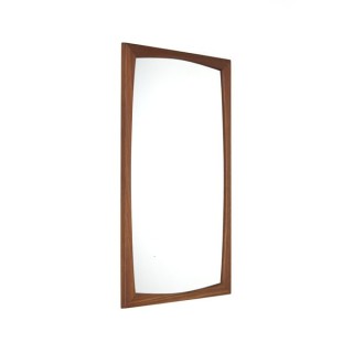 Oksel Kjersgaard mirror model 103 in teak - Retro Studio