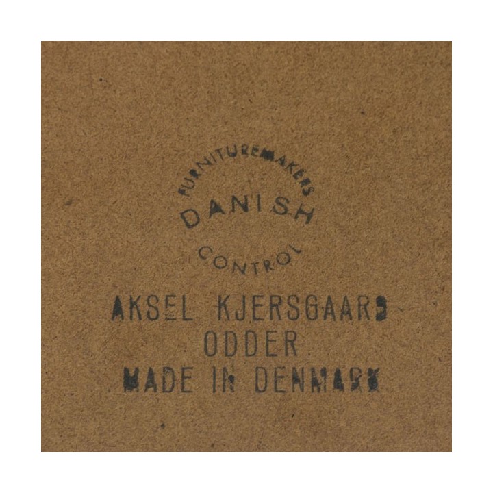 Aksel Kjersgaard spiegel model 103 in teak - Retro Studio