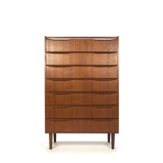 Danish dresser with 7 drawers in teak - Retro Studio