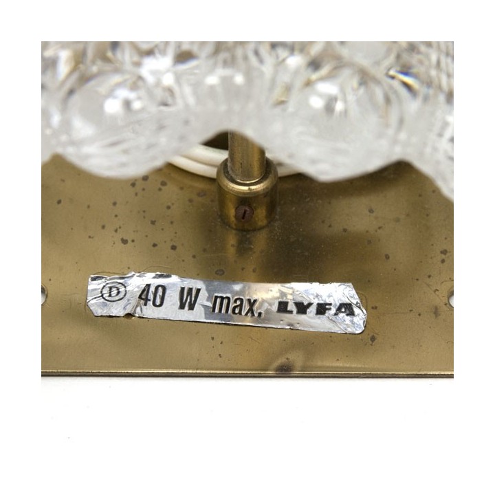 Set of 4 sconces design Carl Lagerlund for Orrefors - Retro