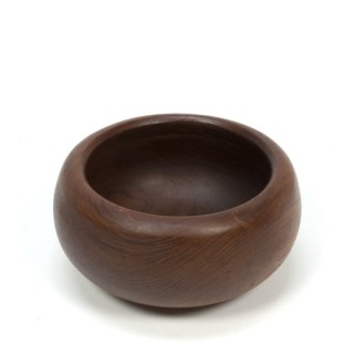 Teak bowl with thick edge - Retro Studio