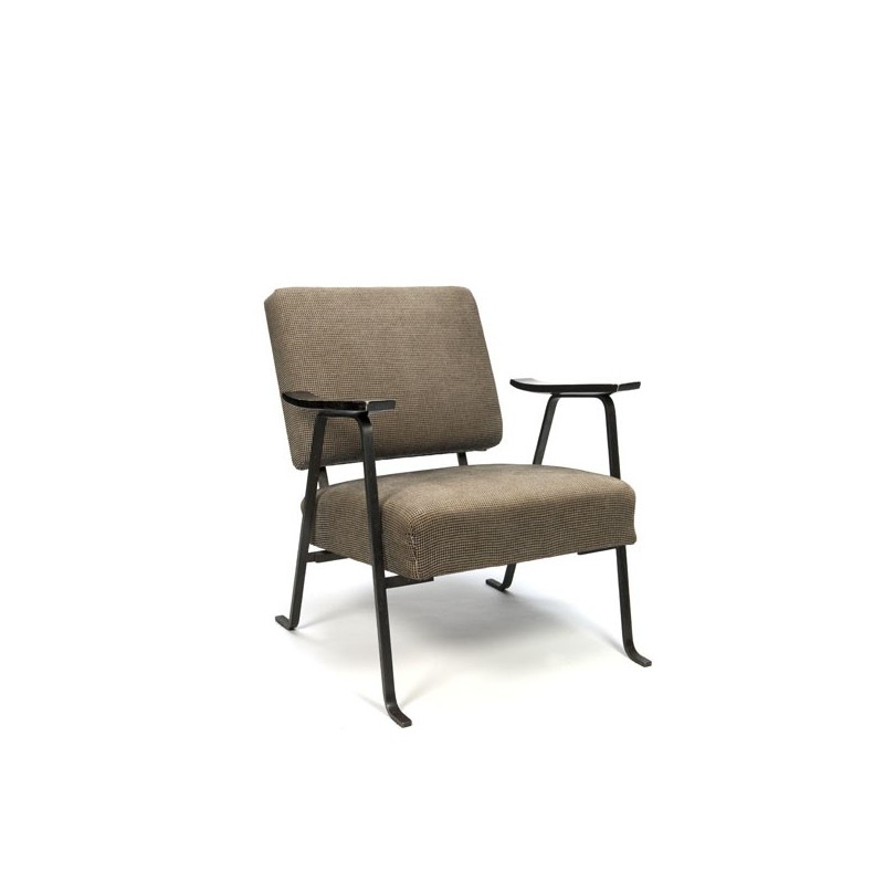 Vrijstelling deken naar voren gebracht Kleine fauteuil uit de vijftiger jaren - Retro Studio